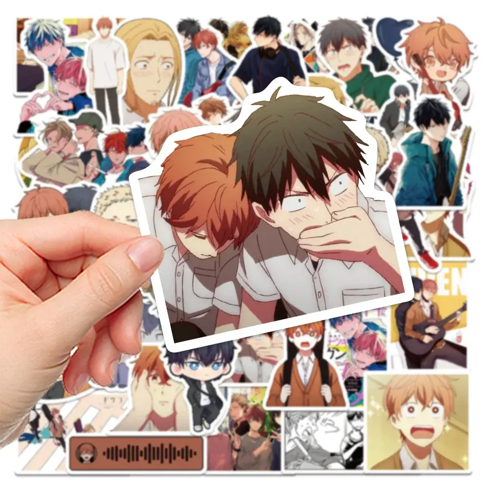 100PCS Japanese Bl Manga Anime Personality Stickers For Luggage, Laptops, iPads, Skateboards, Notebooks, Guitar Diary Stickers