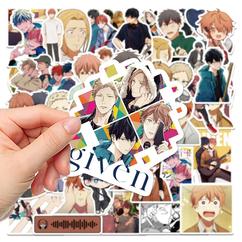 100PCS Japanese Bl Manga Anime Personality Stickers For Luggage, Laptops, iPads, Skateboards, Notebooks, Guitar Diary Stickers