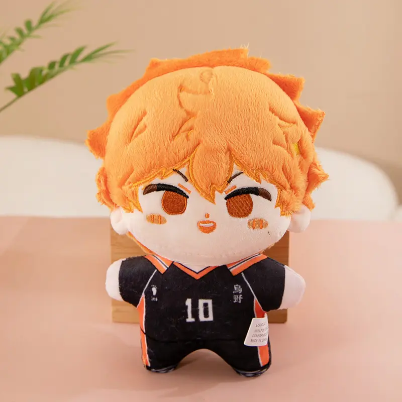 New 20cm Anime Two-dimensional Peripheral Volleyball Teenager Plush Toy Spell Battle Blue Prison Cotton Doll Doll Children'sGift