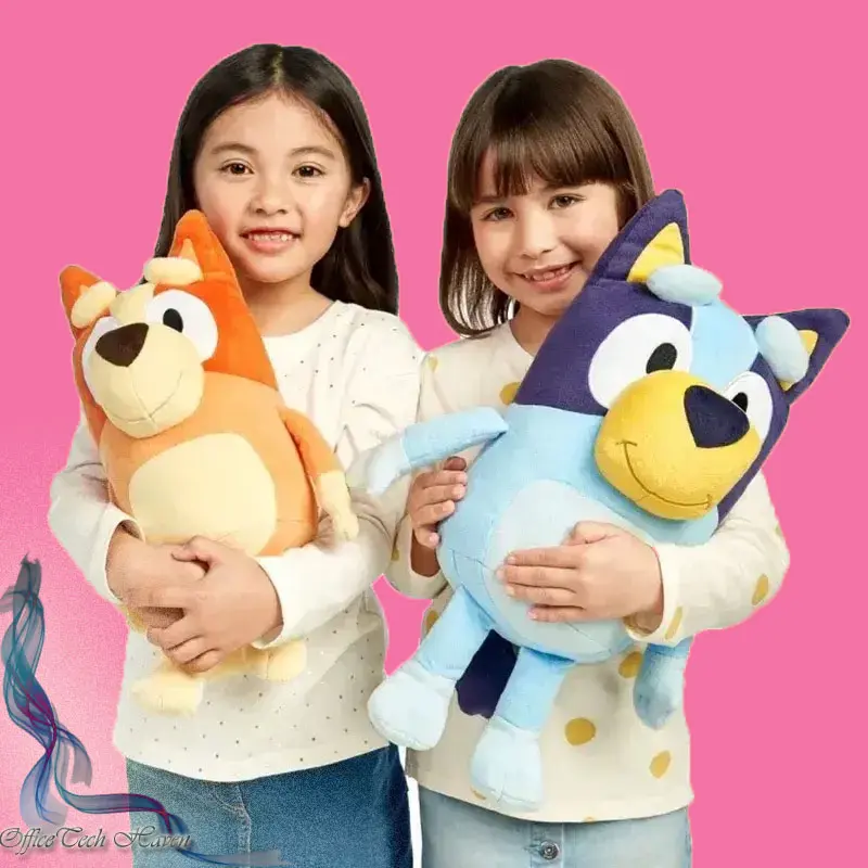 Bluey & Bingo Family Plush Toys 17/28cm - Cartoon Dog Stuffed Animals, Soft Plush Dolls,  For Kids Birthday & Christmas Gifts