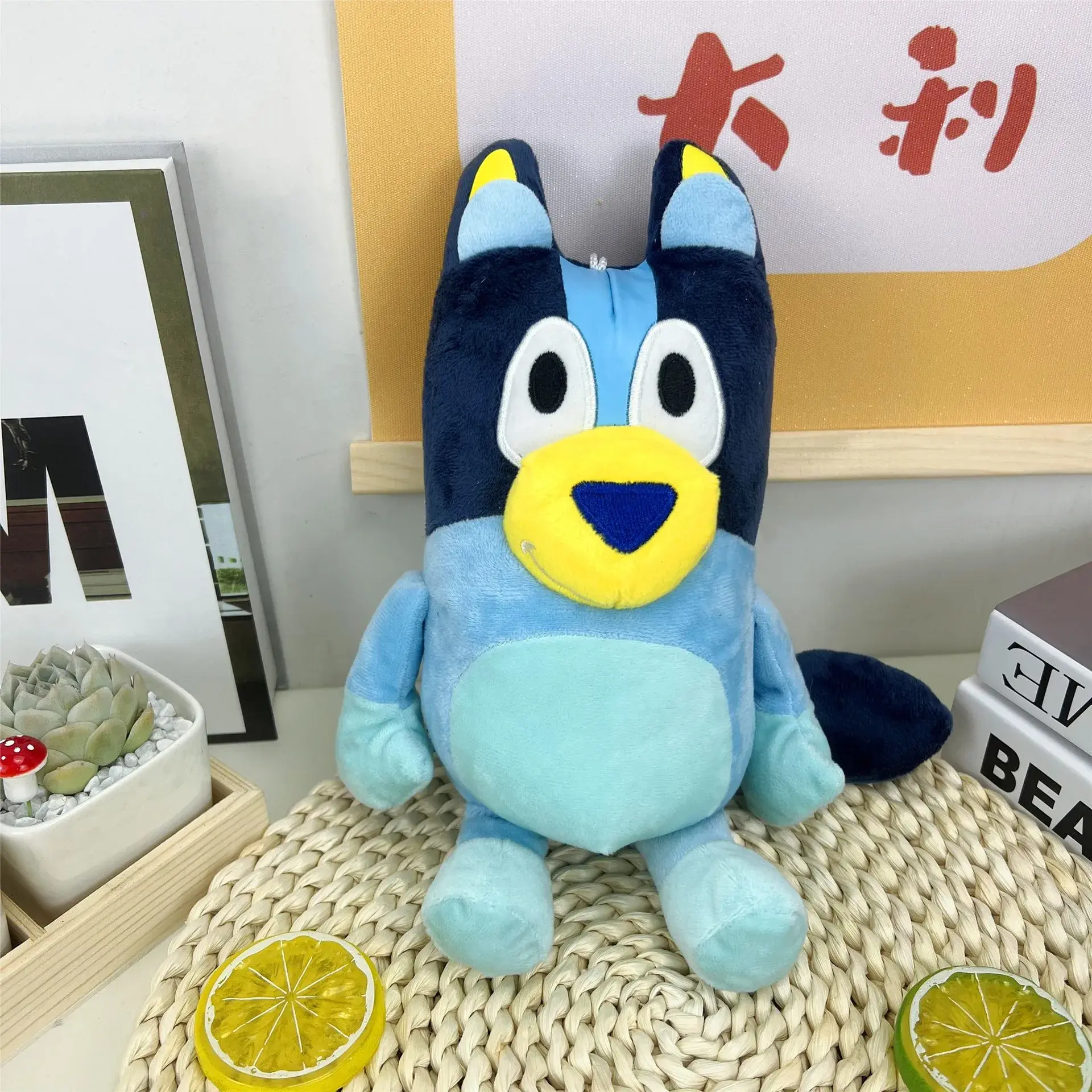 Bluey & Bingo Family Plush Toys 17/28cm - Cartoon Dog Stuffed Animals, Soft Plush Dolls,  For Kids Birthday & Christmas Gifts