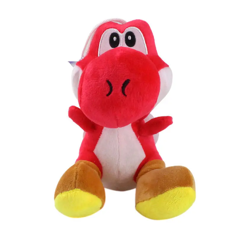 18cm Super Bros Green Yoshi Plush Toys Doll Yoshi Dragon Plush Soft Stuffed Animals Toys Gifts for Children Kids 10 Colors