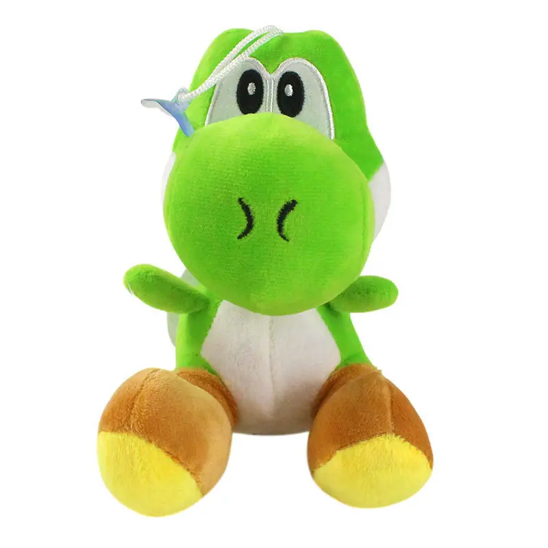 18cm Super Bros Green Yoshi Plush Toys Doll Yoshi Dragon Plush Soft Stuffed Animals Toys Gifts for Children Kids 10 Colors