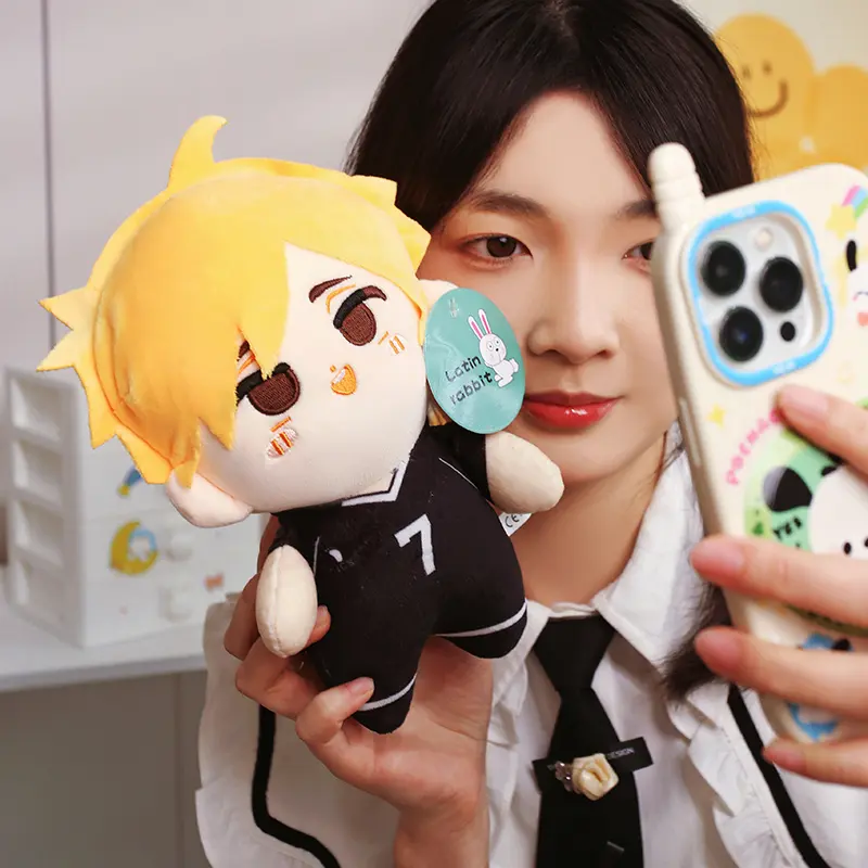 26CM Cute Cartoon Haikyuu Plush Toy Kuroo Tetsurou Oikawa Tooru Kei Tsukishima Tobio Kageyama Volleyball Stuffed Doll Gifts