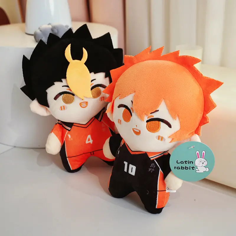 26CM Cute Cartoon Haikyuu Plush Toy Kuroo Tetsurou Oikawa Tooru Kei Tsukishima Tobio Kageyama Volleyball Stuffed Doll Gifts