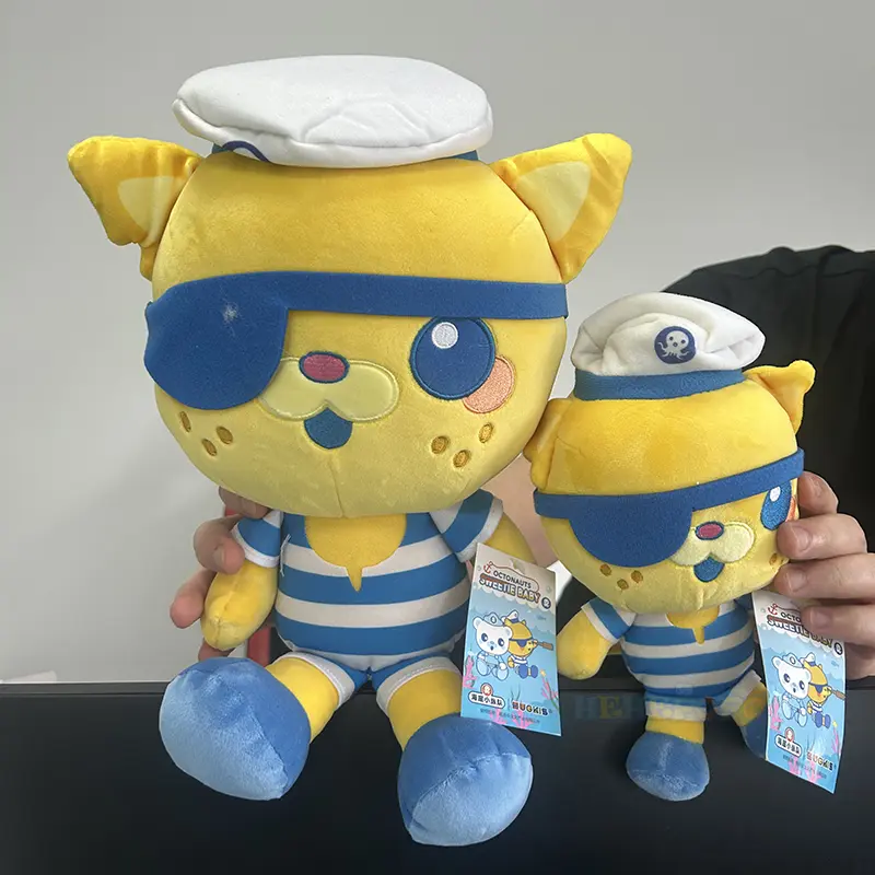 35cm Original Octonauts Plush Toys Barnacles Peso Kwazii Tweak Vegimal Animal Stuffed Party Birthday Gift Kid Christmas Girl Toy