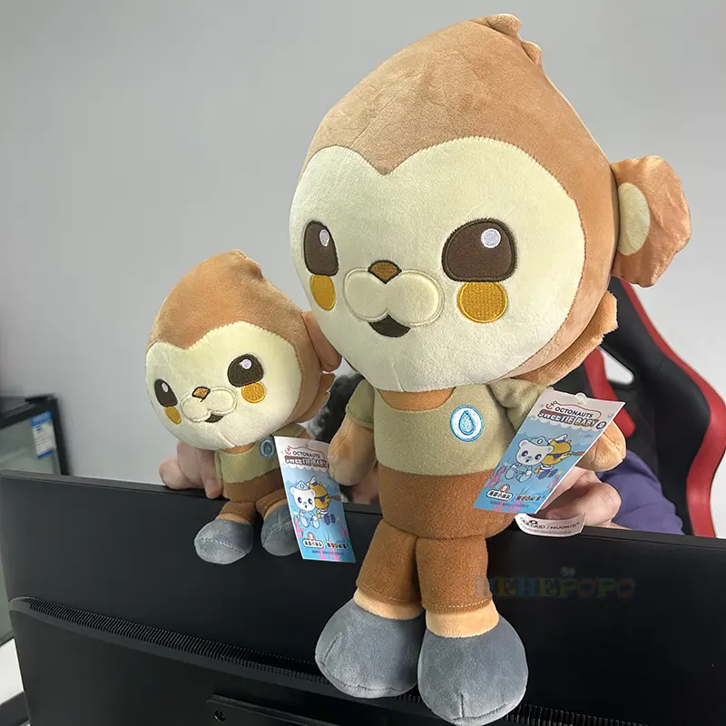 35cm Original Octonauts Plush Toys Barnacles Peso Kwazii Tweak Vegimal Animal Stuffed Party Birthday Gift Kid Christmas Girl Toy