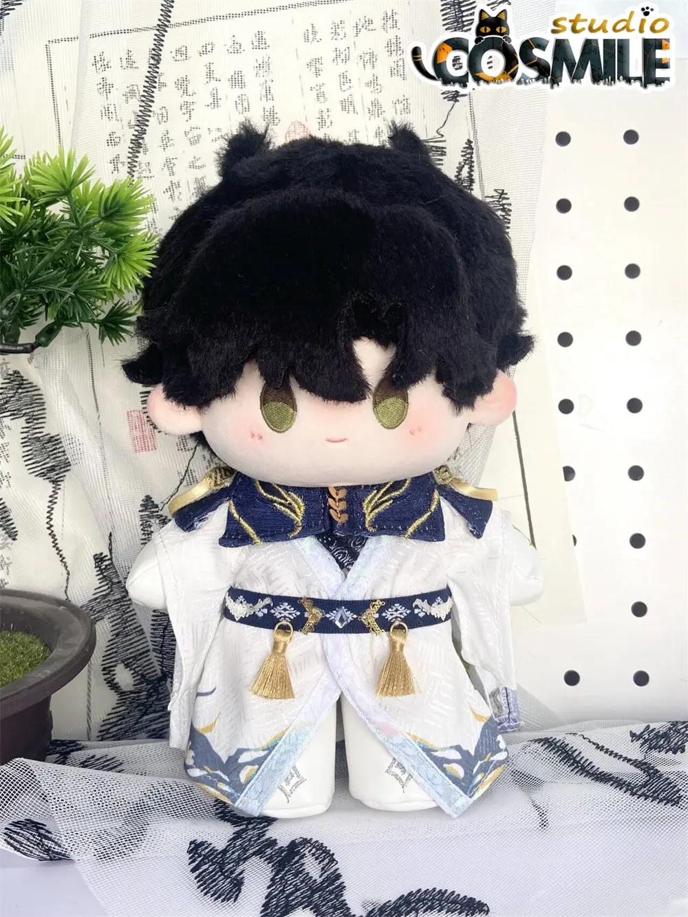 Love and Deepspace  Li Shen Zayne レイ 이서언 Knight Leader Seer Fashion Stuffed Plushie Plush 20cm Doll Body Clothes Toy Gift BB