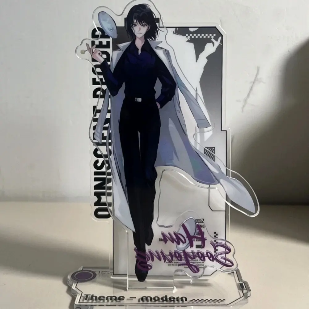 10cm/3.93in Standing Plates Omniscient Reader’s Viewpoint Anime Peripherals Acrylic Cartoon Collectible Desk Ornaments Toys