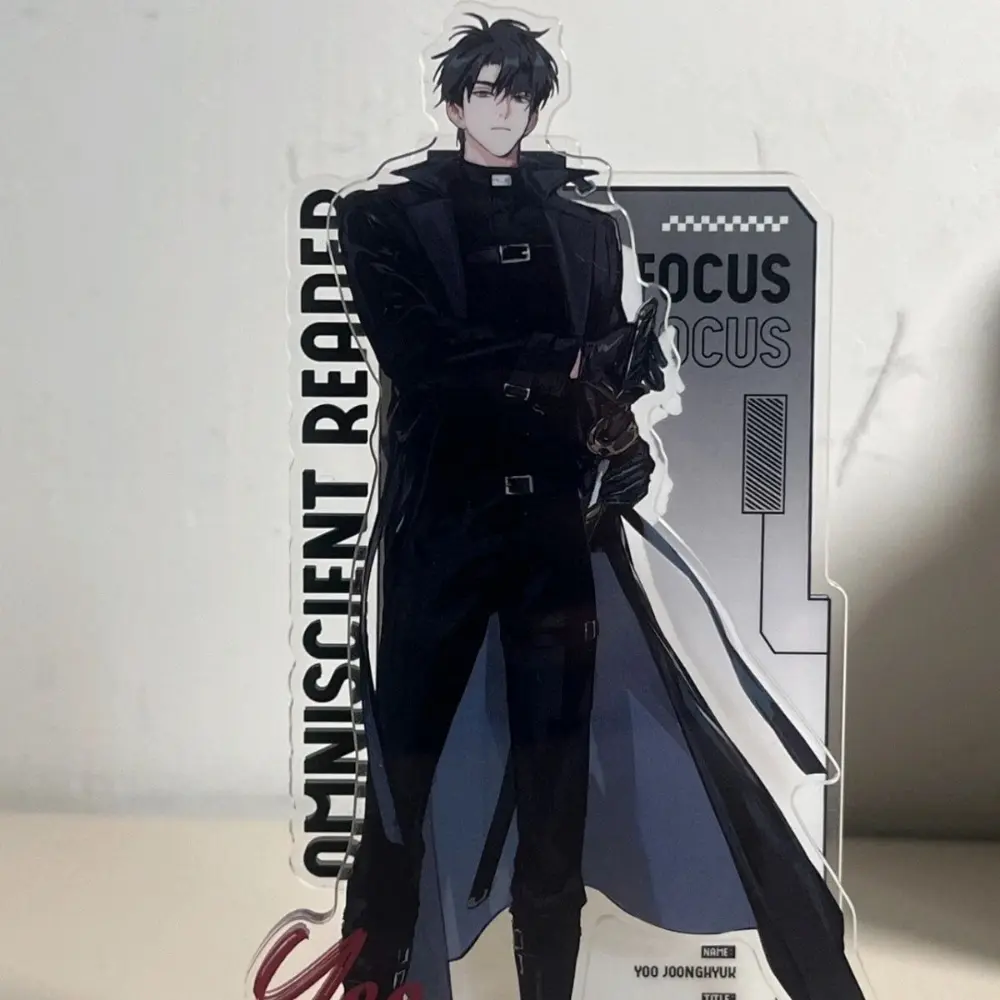 10cm/3.93in Standing Plates Omniscient Reader’s Viewpoint Anime Peripherals Acrylic Cartoon Collectible Desk Ornaments Toys