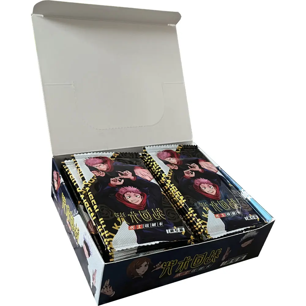 Wholesale Jujutsu Kaisen Collection Card 1m02 Japanese Anime Booster Box Card Collection Doujin children Toys And Hobbies Gift