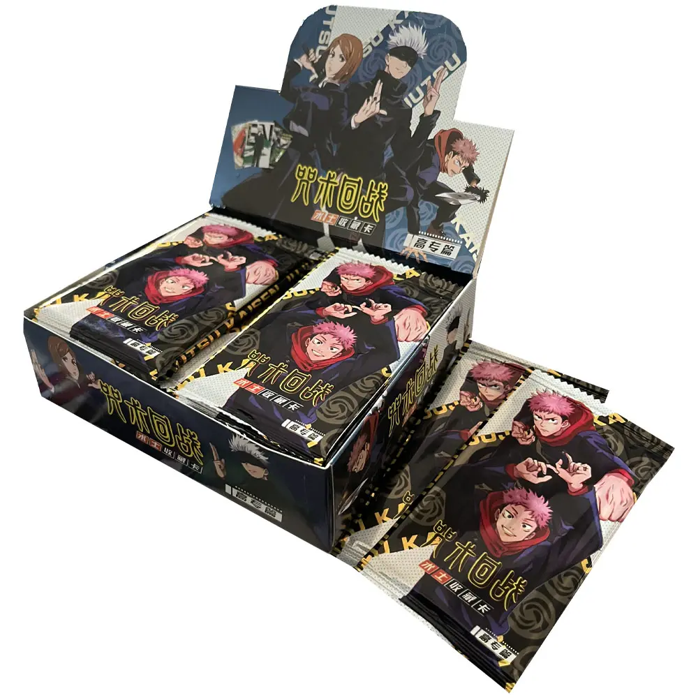 Wholesale Jujutsu Kaisen Collection Card 1m02 Japanese Anime Booster Box Card Collection Doujin children Toys And Hobbies Gift