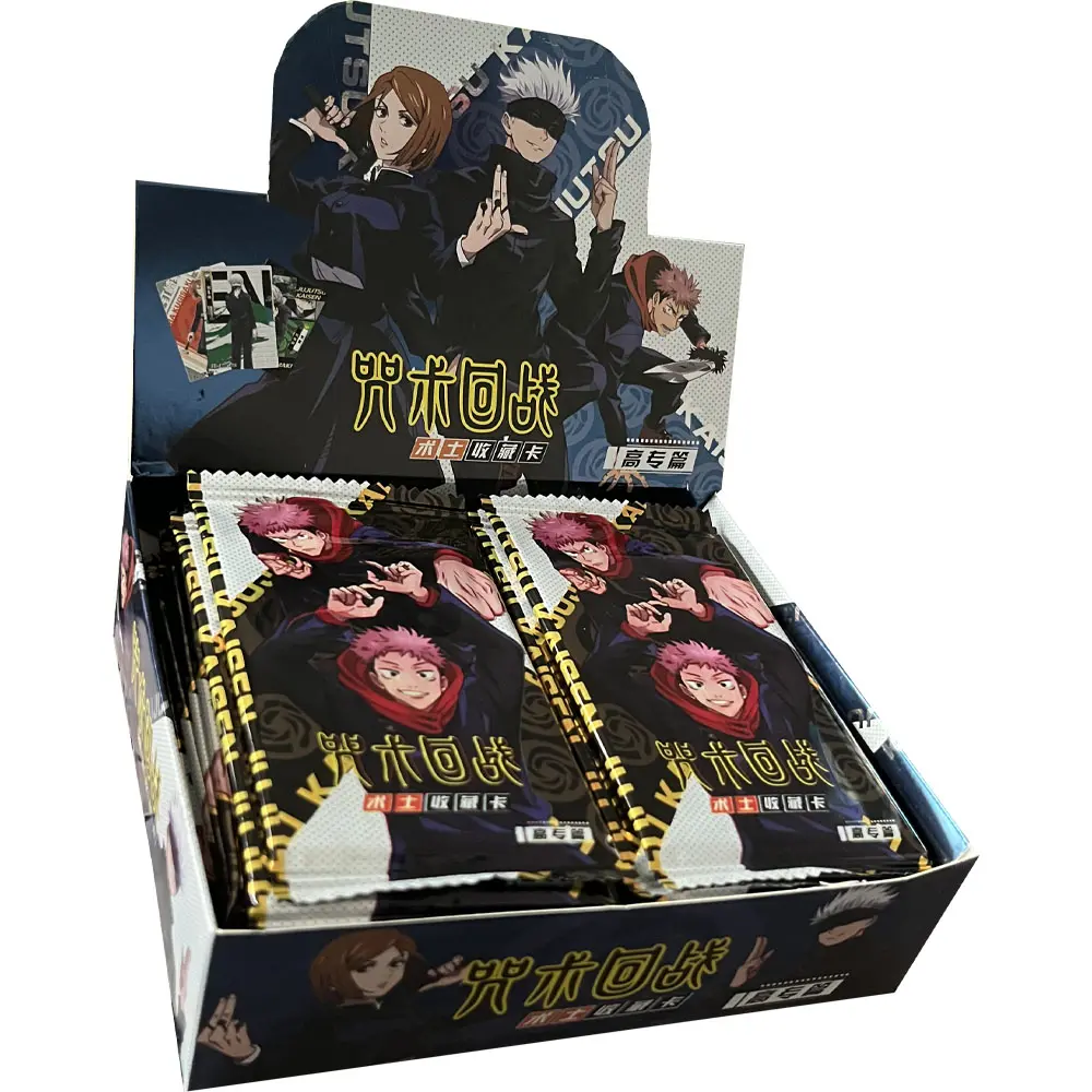 Wholesale Jujutsu Kaisen Collection Card 1m02 Japanese Anime Booster Box Card Collection Doujin children Toys And Hobbies Gift