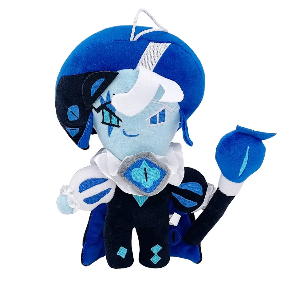 Cookie Run Kingdom Plush Shadow Milk Cookie Run Kingdom Toy Shadow Milk Cookie Plush Toy Doll Plushie Merch Soft Toy Gift