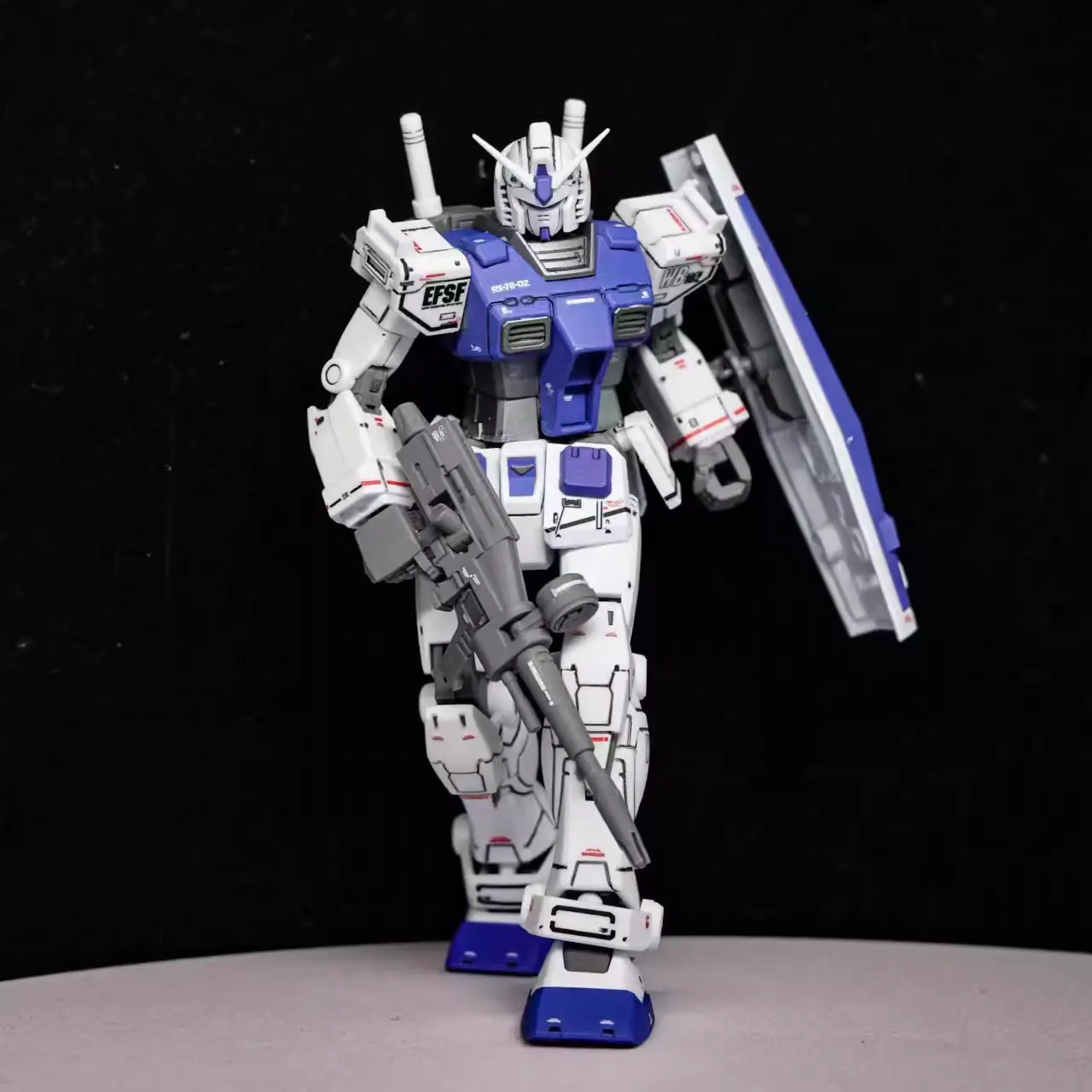Mobile Suit Char Aznable HG 012 RX-78-2 MG Anime Action Figure PVC Mobile Suit Statue Model Ornament Crafts Gifts Toys Boys
