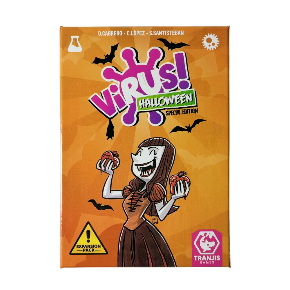 3 Styles Virus Game Cards The Contagiously Fun Card Game Virus 1/2/3 Evolution Halloween Spanish English French Party Game Card