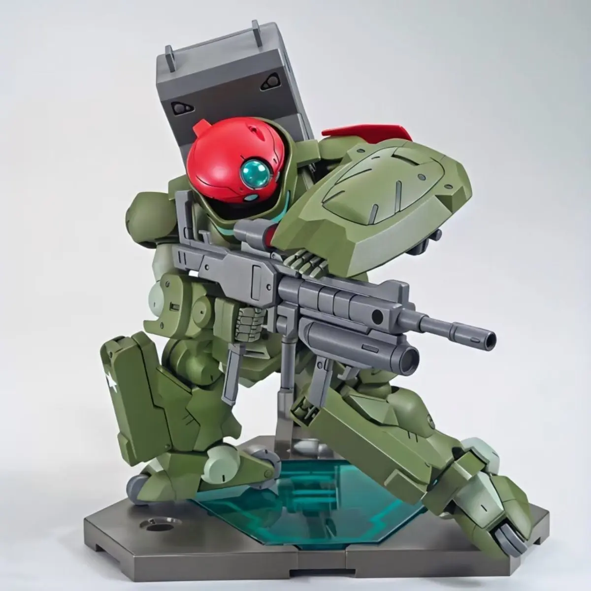 In Stock JIUZHOU Model 1/144 HG Grimoire Red Beret Robot Assembly Model Kit Action Figures Plastic Models for Hobbyists