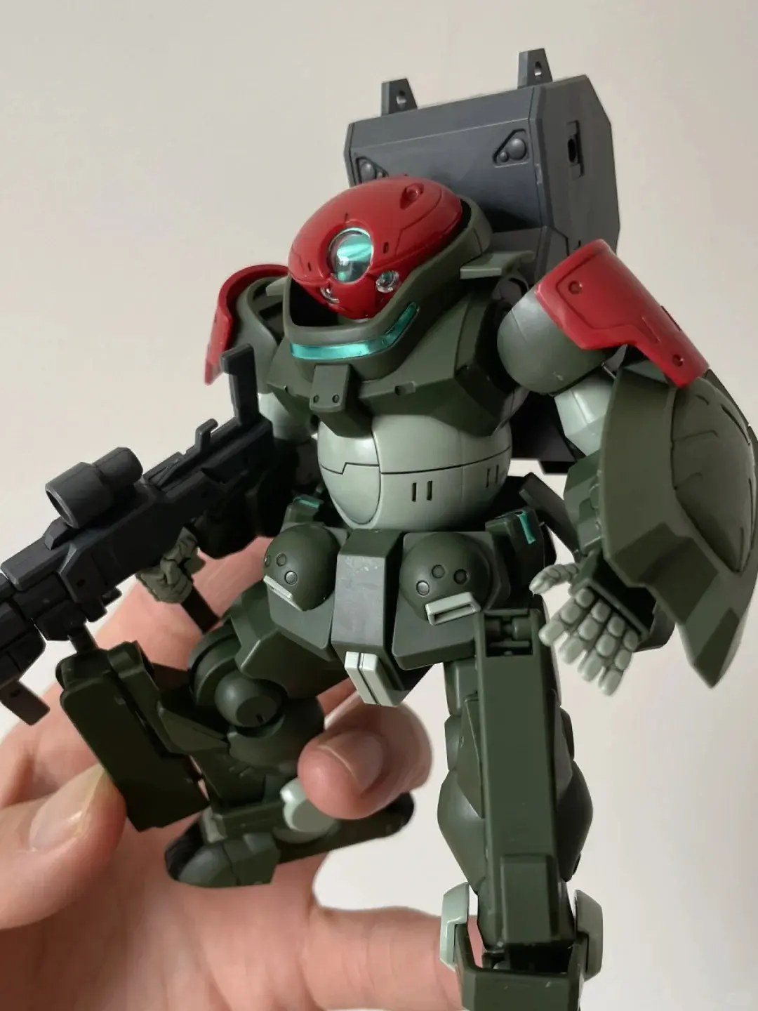 In Stock JIUZHOU Model 1/144 HG Grimoire Red Beret Robot Assembly Model Kit Action Figures Plastic Models for Hobbyists
