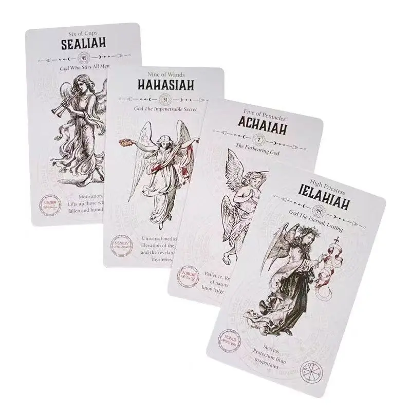 Angel Tarot cards Mysterious Divination  Oracle for Party Play Board Game Deck