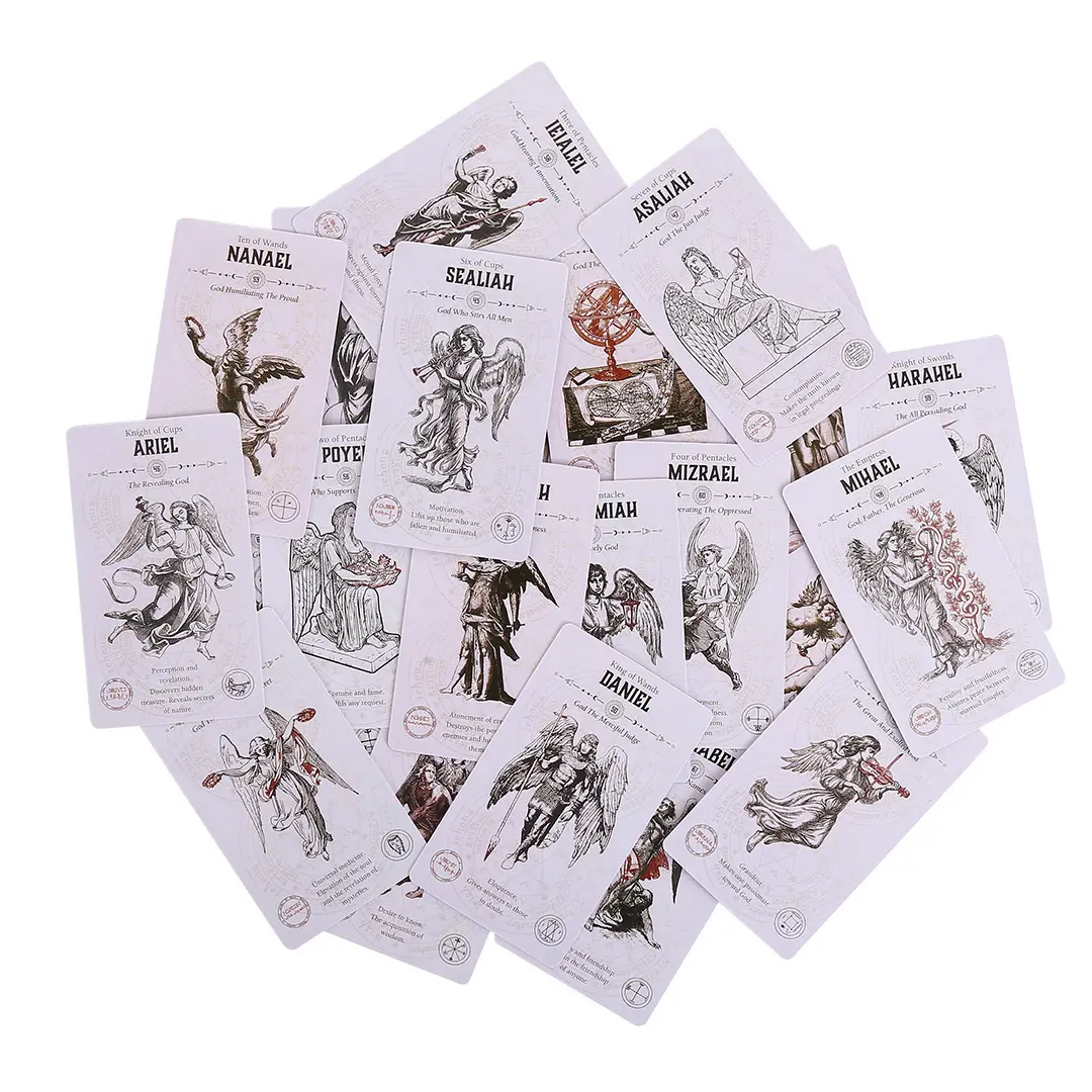 Angel Tarot cards Mysterious Divination  Oracle for Party Play Board Game Deck