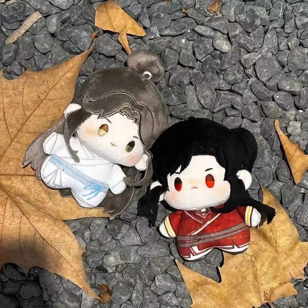 Stuffed Anime Tian Guan Ci Fu 10cm Plush Pendant Xie Lian Hua Cheng Cute Starfish Doll Toys for Children Adults Creative Gifts