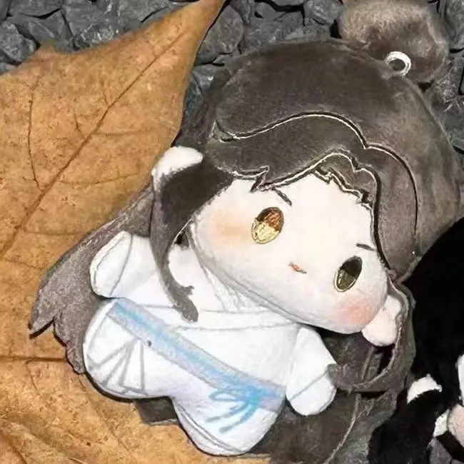 Stuffed Anime Tian Guan Ci Fu 10cm Plush Pendant Xie Lian Hua Cheng Cute Starfish Doll Toys for Children Adults Creative Gifts