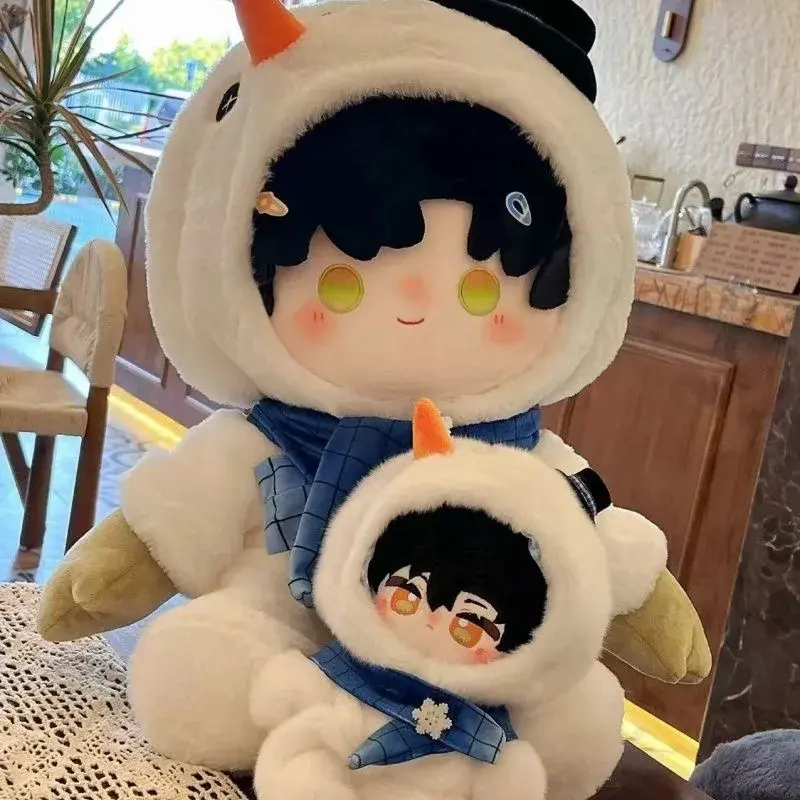 Stuffed 20CM Anime Game Rafayel Xavier Love and Deepspace Sylus Crow Zayne Plush Clothing Hat Coveralls Hooded Clothes 20CM