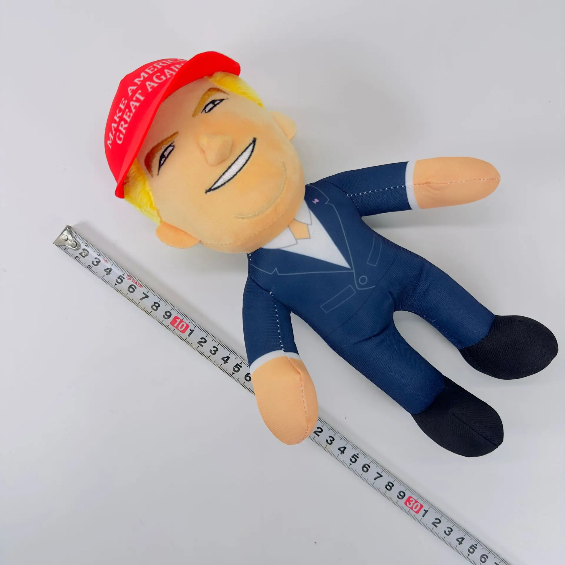 T-rumped Standing, Dressing, Cartoon Celebrity, Children's Series, Plush Doll, Cute Christmas Children's Adult Gift