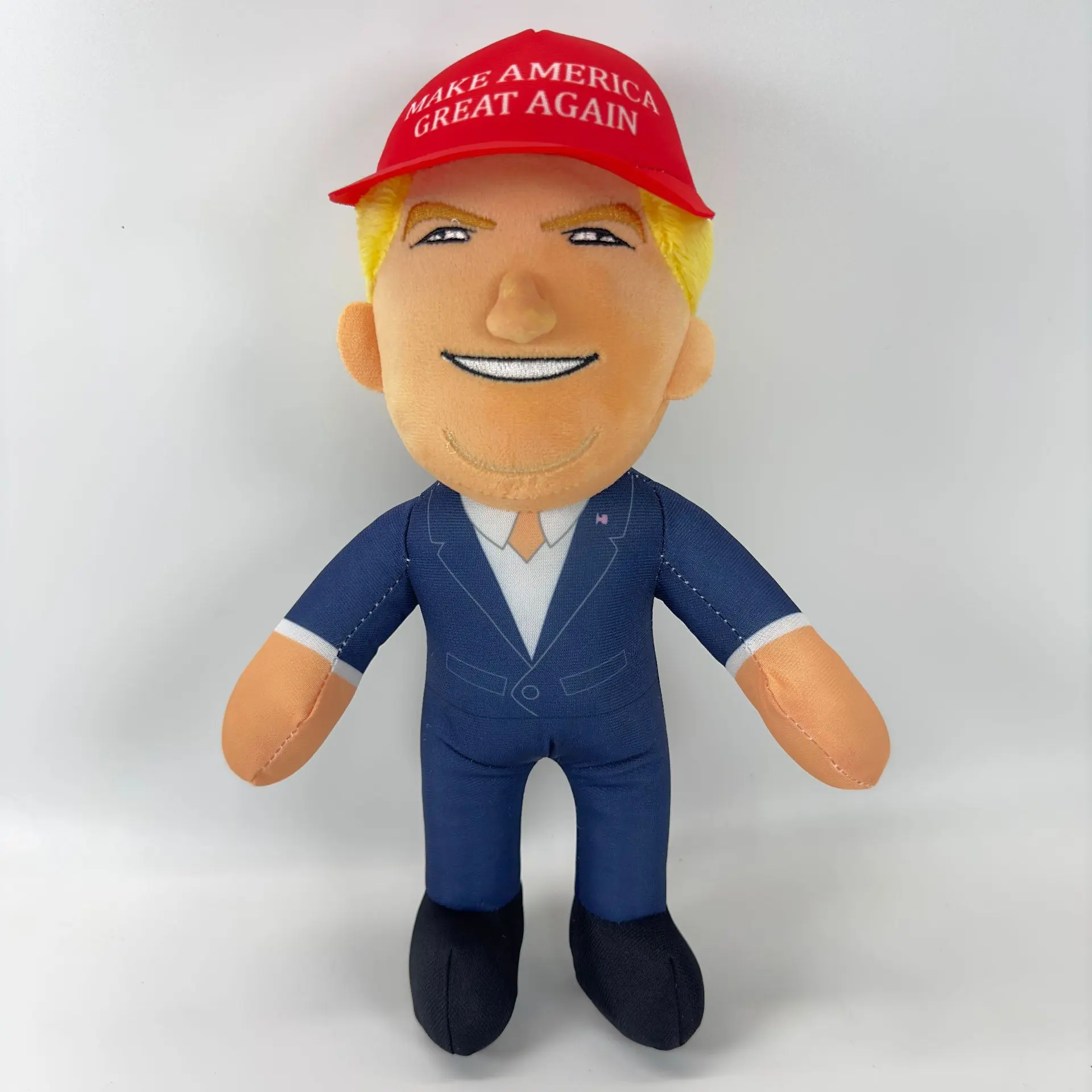 T-rumped Standing, Dressing, Cartoon Celebrity, Children's Series, Plush Doll, Cute Christmas Children's Adult Gift
