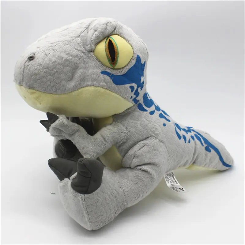 Original Jurassic World Indominus  High quality tyrannosaurus  velociraptor doll plush toys dolls Children's birthday Presents