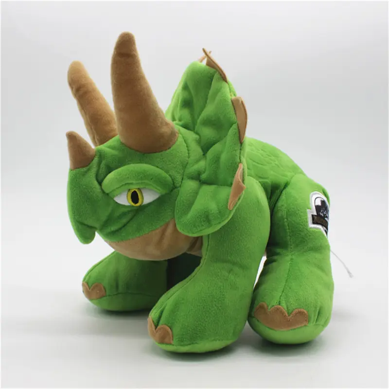 Original Jurassic World Indominus  High quality tyrannosaurus  velociraptor doll plush toys dolls Children's birthday Presents
