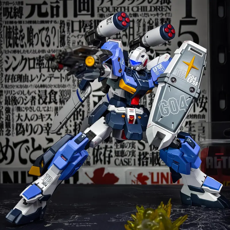 EFSF TB-G04 Assembly Model Mobile Suit Action Figure Joint Movable Robot Mecha Plastic Statue Collectible Toy Gift