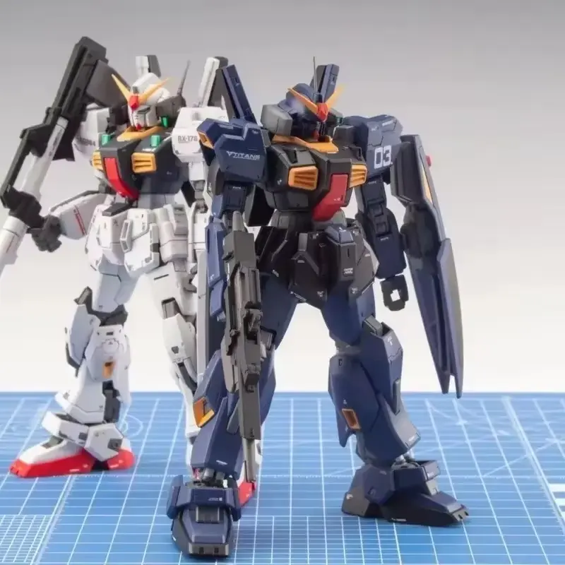 Newborn MK-Ⅱ RX-178 Dual Color Scheme HG 1/144 Assemble The Model Action Figures Desktop Decoration Toy Boy Gift Collectible