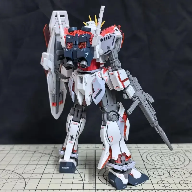 Narrative NT C-Packs HG 1/144 RX-9/C  Mech Assembly Model Kit Action Figures Desktop Decoration Doll Boy Toy Gift Collectible
