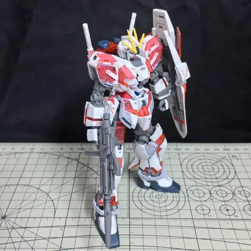 Narrative NT C-Packs HG 1/144 RX-9/C  Mech Assembly Model Kit Action Figures Desktop Decoration Doll Boy Toy Gift Collectible