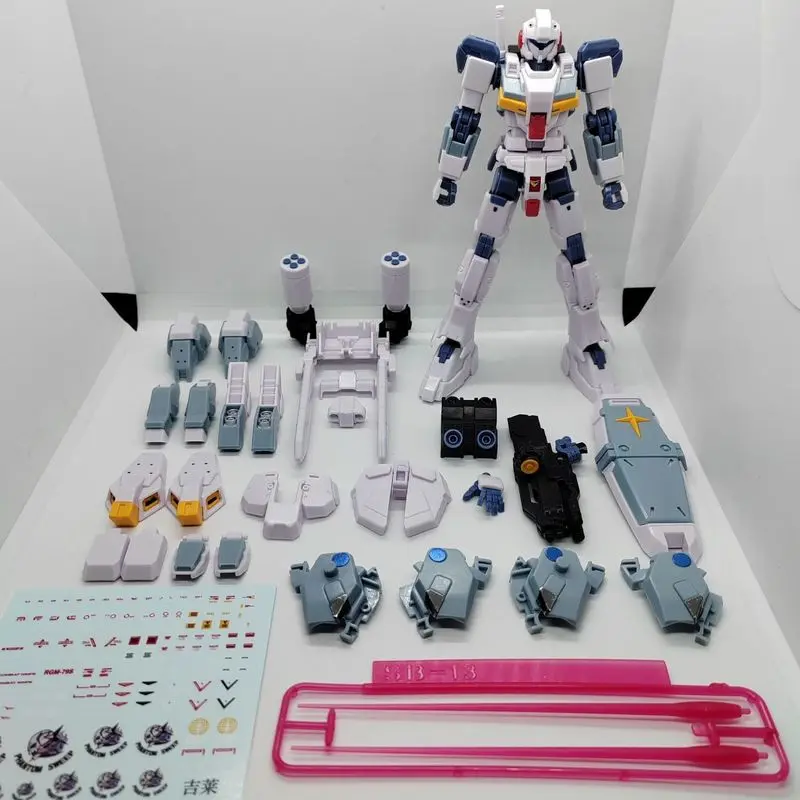 G-Line RX-81 HG 1/144 Macaron - Colored Palette Mech Assembly Model Kit Children'S Puzzle Toys Decoration Collectible Gift