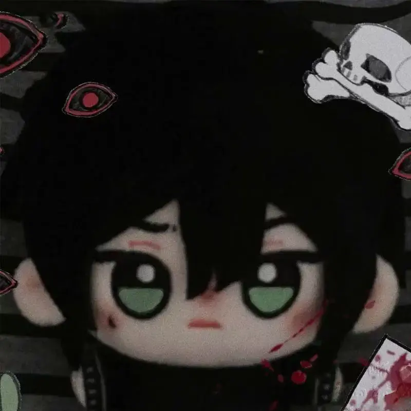 10 CM Anime The Coffin of Andy and Leyley Cosplay Plushie Knapsack Ornament Cute Plush Pendant Keychain Birthday Present Gift