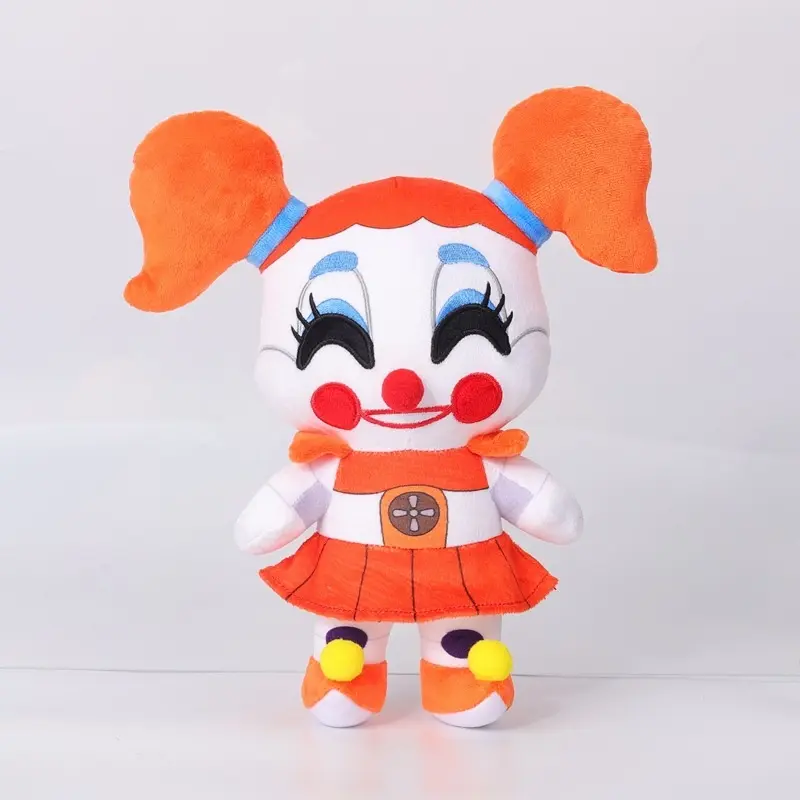 FNAF Plus Toys Kawaii Fredded Animal Foxy Bonnie Bear Ribbon Stuffed Plus Toys Plus Doll Birthday Gift For Kids