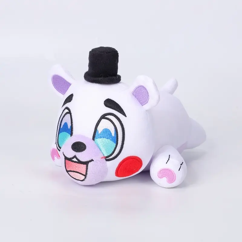 FNAF Plus Toys Kawaii Fredded Animal Foxy Bonnie Bear Ribbon Stuffed Plus Toys Plus Doll Birthday Gift For Kids
