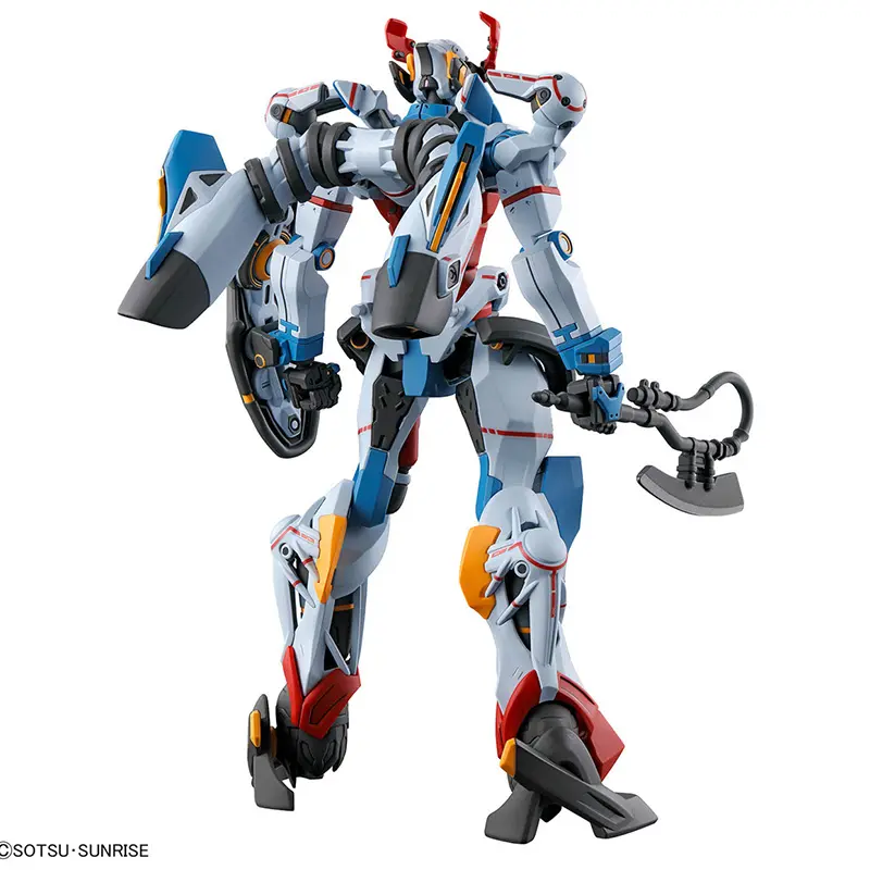 Bandai HG 1/144 HGUC Gundam GQuuuuuuX Model Kit Anime Fighter Assembly Model Anime Action Figure Toy Gift for Kids