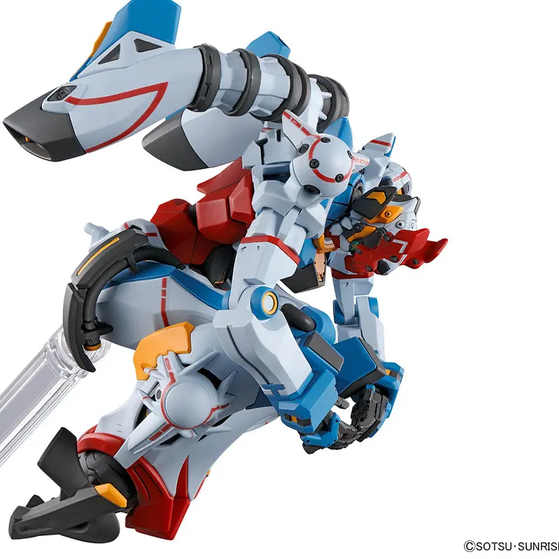 Bandai HG 1/144 HGUC Gundam GQuuuuuuX Model Kit Anime Fighter Assembly Model Anime Action Figure Toy Gift for Kids