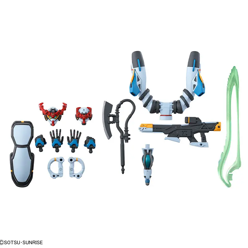 Bandai HG 1/144 HGUC Gundam GQuuuuuuX Model Kit Anime Fighter Assembly Model Anime Action Figure Toy Gift for Kids