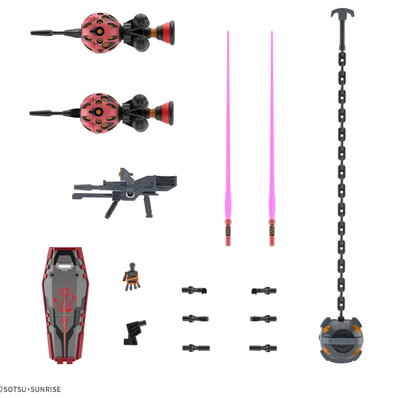 Bandai HG 1/144 HGUC Gundam GQuuuuuuX GUNDAM RED Model Kit Anime Fighter Assembly Model Anime Action Figure Toy Gift for Kids