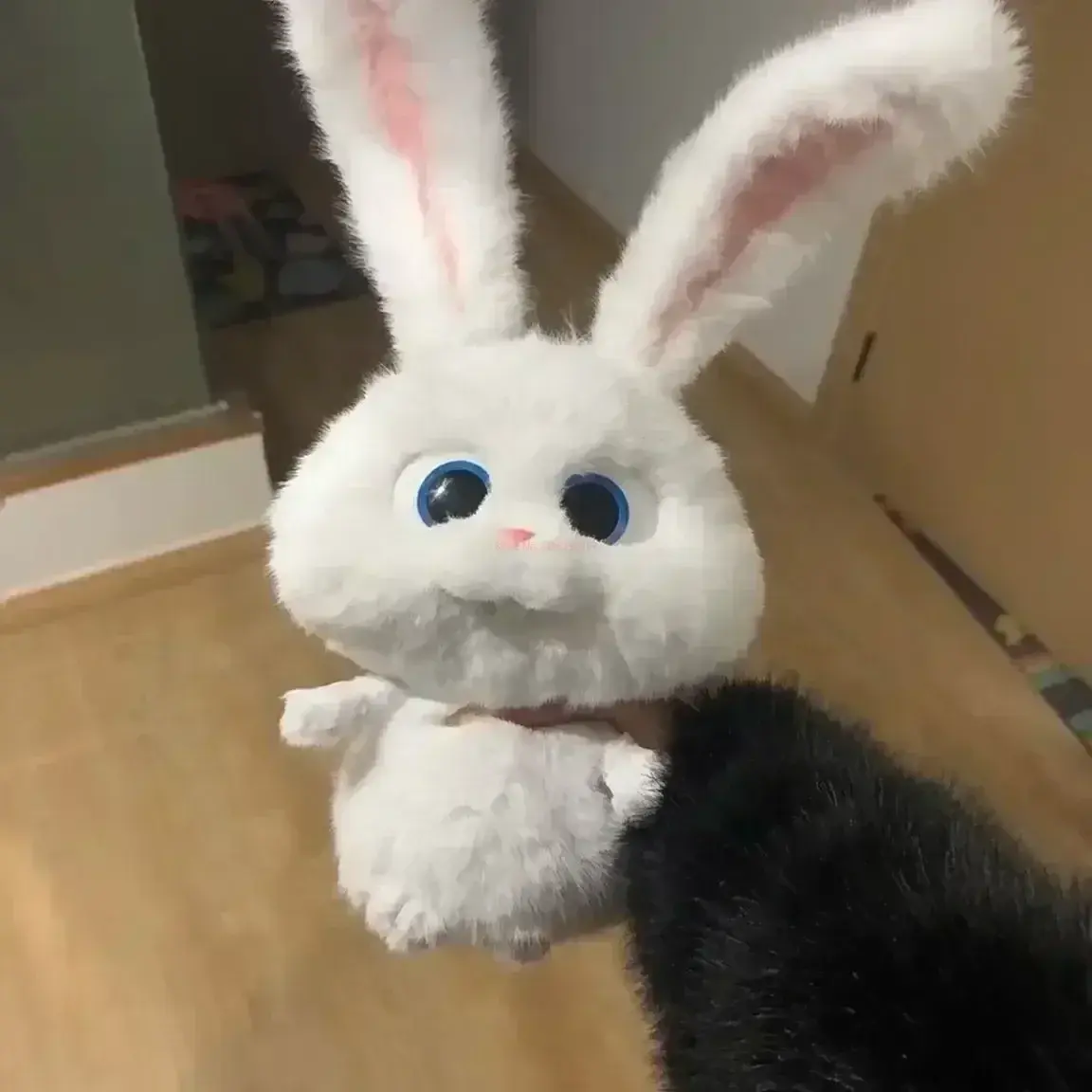 Disney Snowball Plush Toys Rabbit Plush Cute Carrots Movable Ears Cartoon Dolls Children's Birthday Toys Girls' Holiday