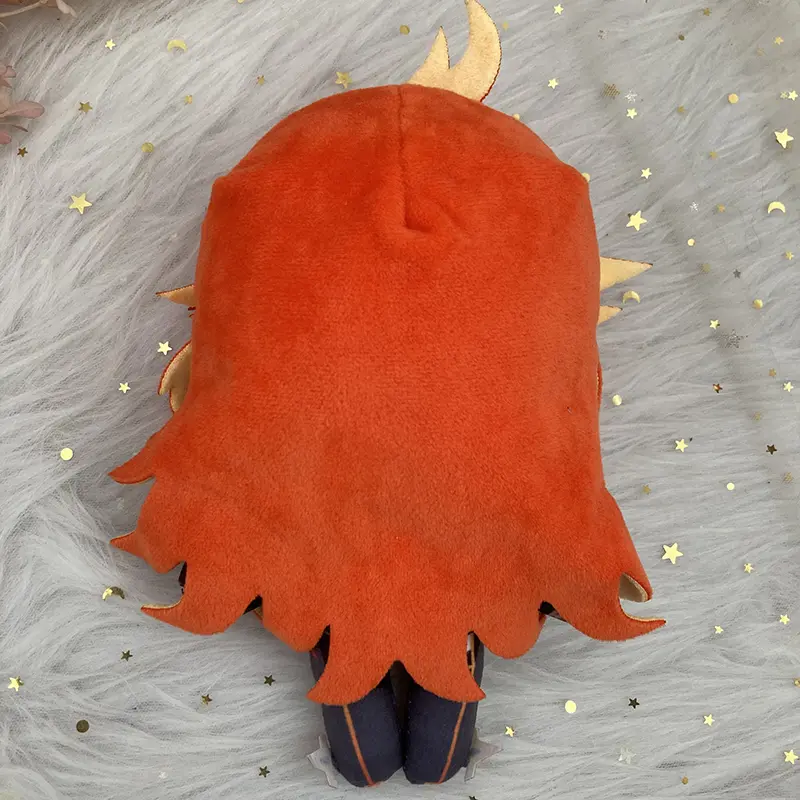 20cm Genshin Impact Pyro Archon Mavuika Plush Doll Pillows Cosplay Cartoon Props Accessories Adult Children Christmas Gifts