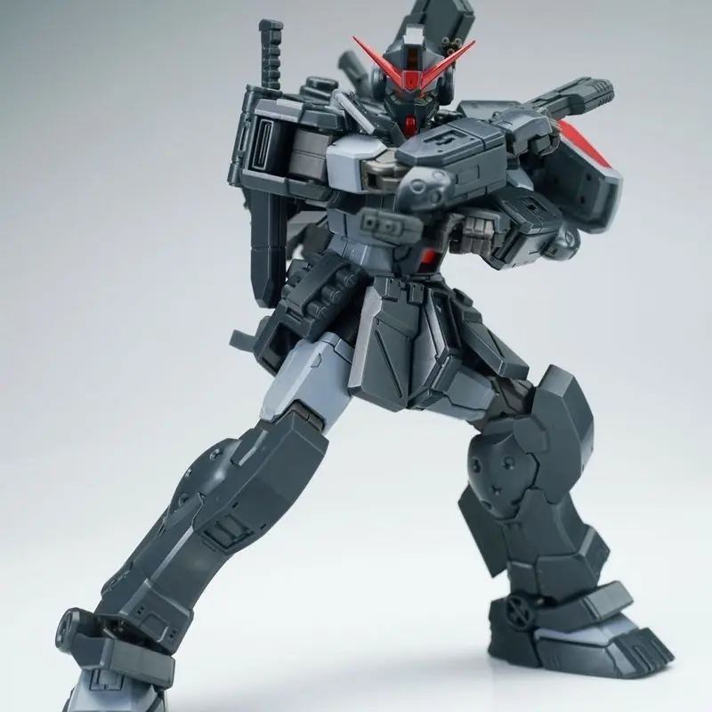 HG 1/144 AK Midnight Color Spartak Jim Assembly Model Joint Mobile Mechanical Warrior Robot Collection Handheld Plastic Toy Gift