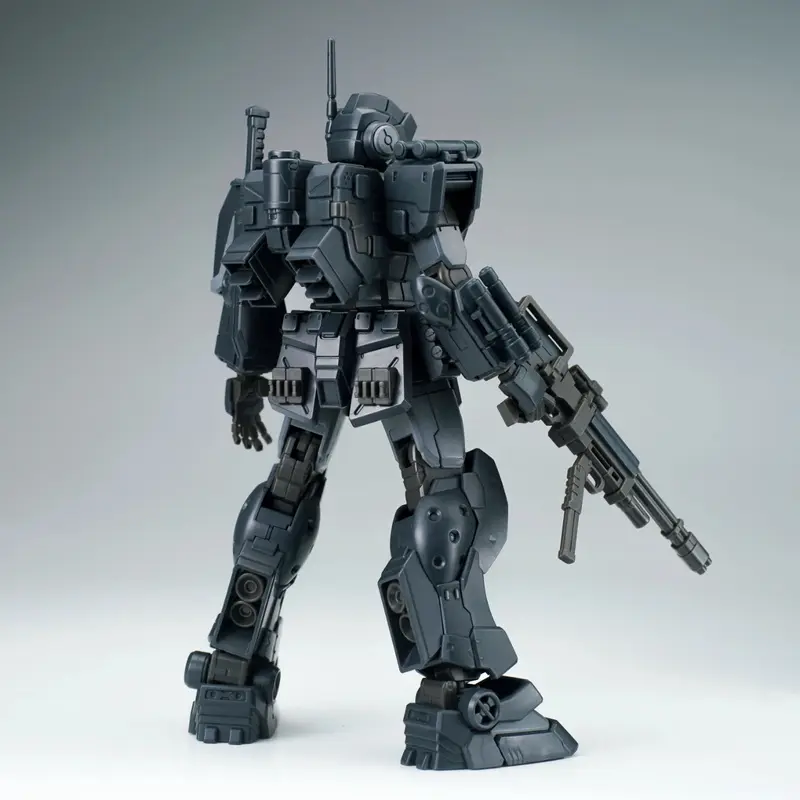 HG 1/144 AK Midnight Color Spartak Jim Assembly Model Joint Mobile Mechanical Warrior Robot Collection Handheld Plastic Toy Gift