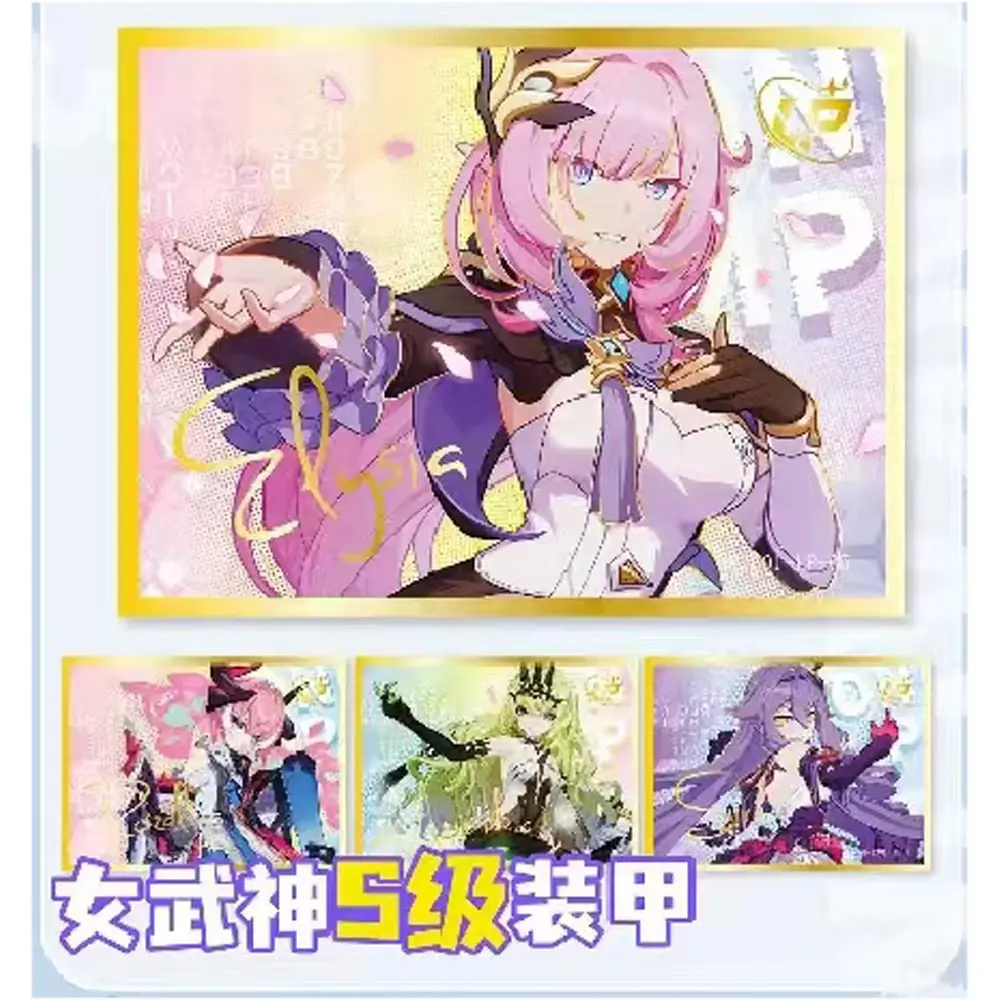 Wholesale Honkai Star Rail Cards Astringent Girl Himeko Kafka Jingliu Doujin Bikini Toy Hobbies Christma Children Kid Gift