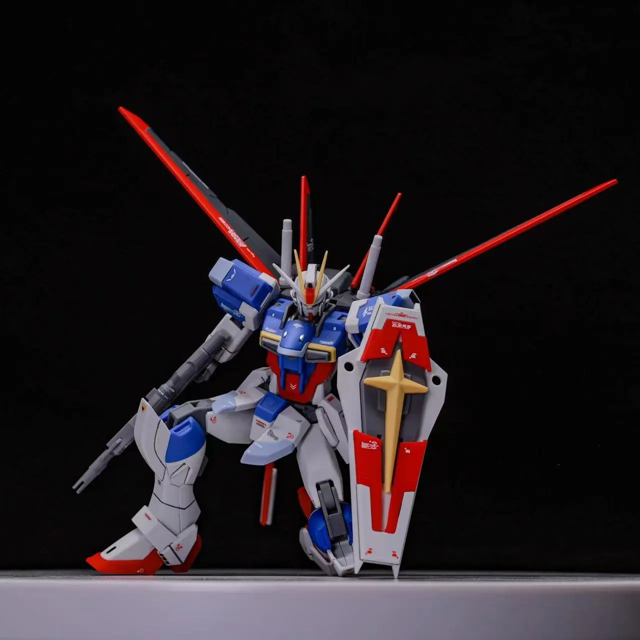 SEED DESTINY MG STAR 1/144 Model Force Impulse Assembly Model Doll Action Robots Plastic Model For Birthday Children Gifts