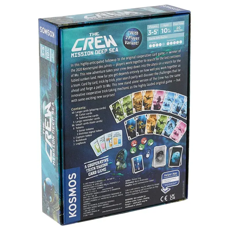 The Crew - Quest for Planet Nine Astronauts  mission game collection cards are a good assistant for family activities